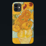 Vincent Van Gogh Zwölf Sonnenblumen in einer Vase  Case-Mate iPhone Hülle<br><div class="desc">Vincent Van Gogh Zwölf Sonnenblumen In einem Vase Art Phone Fall</div>