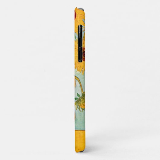 Vincent Van Gogh Zwölf Sonnenblumen in einer Vase Case-Mate iPhone Hülle (Hinten/Links)