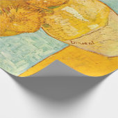 Vincent Van Gogh Zwölf Sonnenblumen in einer Vase  Geschenkpapier (Ecke)