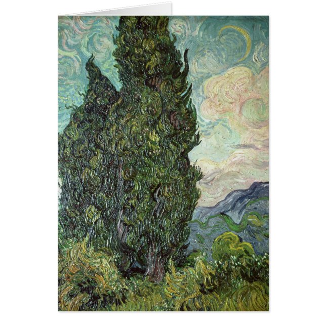 Vincent van Gogh | Zypressen, 1889 (Vorne)