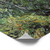 Vincent van Gogh | Zypressen, 1889 Poster (Ecke)