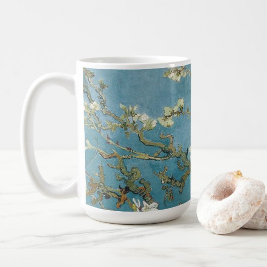 Vincent van Gogh's Almond blossom (1890) Kaffeetasse (Mit Donut)