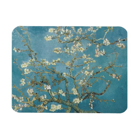 Vincent van Gogh's Almond blossom (1890) Magnet (Horizontal)