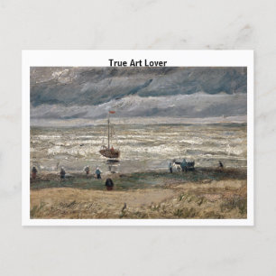 Vincent van Gogh's Beach in Scheveningen Postkarte