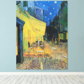 Vincent van Gogh's Café Terrasse am Abend Leinwanddruck (Insitu (Holzboden))