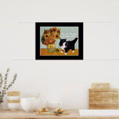 Vincent Van Gogh's freche Katze Poster (Küche)