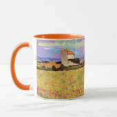 Vincent van Goghs Gemälde, Weizenfeld, Tasse (Links)