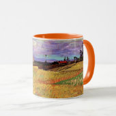 Vincent van Goghs Gemälde, Weizenfeld, Tasse (VorderseiteRechts)