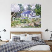 Vincent van Gogh's Houses at Auvers Leinwanddruck (Insitu (Schlafzimmer))