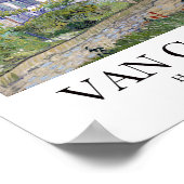 Vincent van Gogh's Houses at Auvers Poster (Ecke)