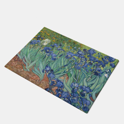 Vincent Van Gogh's Ire Door Mat Fußmatte (Schrägansicht)