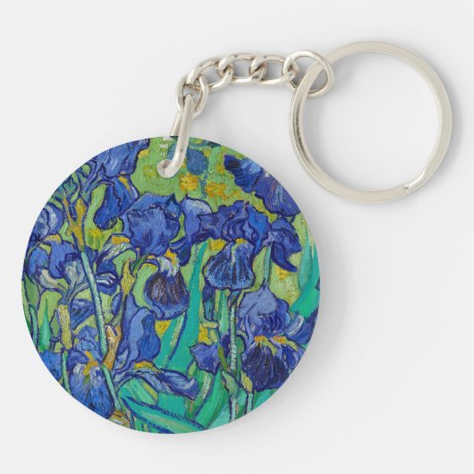 Vincent Van Gogh's Ire Schlüsselanhänger (Rückseite)