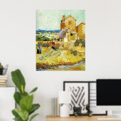 Vincent van Gogh's Malerei "The Old Mill" (1888) Poster (Heimbüro)