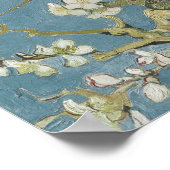 Vincent van Goghs Mandelblüte (1890) Poster (Ecke)