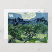 Vincent van Gogh's Olive Trees (1889) Postkarte (Vorne/Hinten)