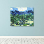 Vincent van Gogh's Olive Trees Leinwanddruck (Insitu (Holzboden))