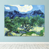 Vincent van Gogh's Olive Trees Leinwanddruck (Insitu (Holzboden))