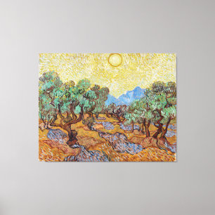 Vincent van Gogh's Olive Trees Leinwanddruck
