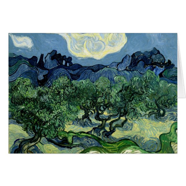 Vincent van Goghs Olivenbäume (1889) (Vorderseite (Horizontal))