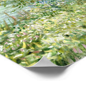 Vincent Van Gogh's River Bank im Frühjahr 1887 Poster (Ecke)