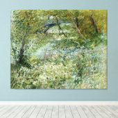 Vincent van Gogh's River Bank in Springtime Leinwanddruck (Insitu (Holzboden))