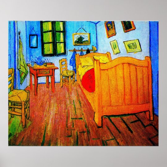 Vincent Van Goghs Schlafzimmer In Arles Poster