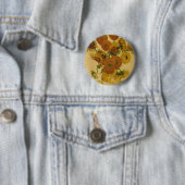 Vincent van Gogh's Sonnenblumen, 1878 Button (Beispiel)