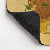 Vincent van Gogh's Sonnenblumen, 1878 Mousepad (Ecke)