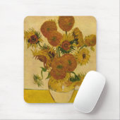 Vincent van Gogh's Sonnenblumen, 1878 Mousepad (Mit Mouse)