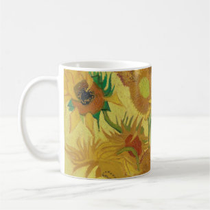 Vincent van Gogh's Sonnenblumen (1888) Kaffeetasse