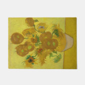 Vincent Van Gogh's Sonnenblumen Door Mat Fußmatte (Vorderseite)