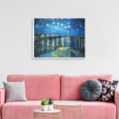 Vincent van Gogh's Starry Night Leinwanddruck (Insitu (Wohnzimmer))