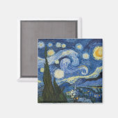 Vincent Van Gogh's Starry Night Magnet (Vorderseite/Rückseite)