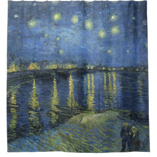 Vincent van Gogh's Starry Night Over the Rhone Duschvorhang