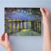 Vincent van Gogh's Starry Night Over the Rhone Flyer (Hand)