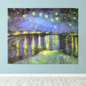 Vincent van Gogh's Starry Night Over the Rhone Leinwanddruck (Insitu (Holzboden))