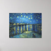 Vincent van Gogh's Starry Night Over the Rhone