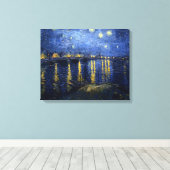 Vincent van Gogh's Starry Night Over the Rhone Leinwanddruck (Insitu (Holzboden))