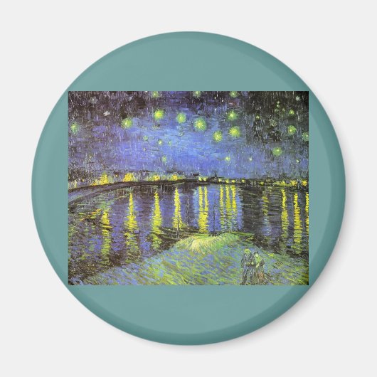 Vincent van Gogh's Starry Night Over the Rhone Magnet (Vorne)