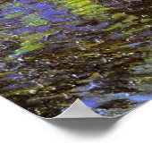 Vincent van Gogh's Starry Night Over the Rhone Poster (Ecke)