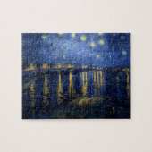 Vincent van Gogh's Starry Night Over the Rhone Puzzle (Horizontal)