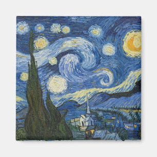 Vincent van Goghs sternenklare Nacht Magnet
