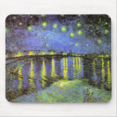 Vincent van Goghs sternenklare Nacht über der Mousepad (Vorne)