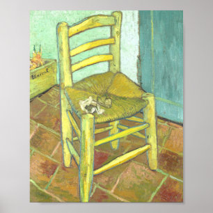 Vincent van Goghs Stuhl (1888) Poster