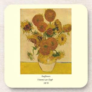 Vincent van Gogh's Sunflowers, 1878 Untersetzer