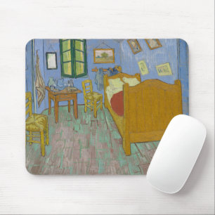 Vincent van Gogh's "The Bedroom" Art Mouse Pad Mousepad