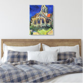 Vincent van Gogh's The Church in Auvers Leinwanddruck (Insitu (Schlafzimmer))
