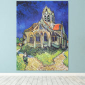 Vincent van Gogh's The Church in Auvers Leinwanddruck (Insitu (Holzboden))