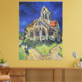 Vincent van Gogh's The Church in Auvers Leinwanddruck (Insitu (Wohnzimmer))