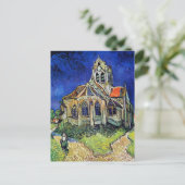 Vincent van Gogh's The Church in Auvers Postkarte (Stehend Vorderseite)